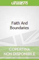 Faith And Boundaries