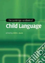 The Cambridge Handbook of Child Language