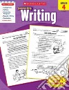 Scholastic Success With Writing, Grade 4 libro str