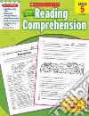 Scholastic Success With Reading Comprehension, Grade 5 libro str
