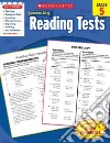 Scholastic Success With Reading Tests, Grade 5 libro str