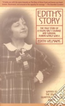 Edith's Story libro in lingua di Velmans Edith