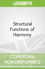 Structural Functions of Harmony