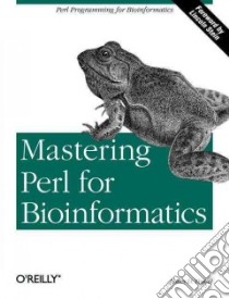 Mastering Perl for Bioinformatics libro in lingua di Tisdall James D., Stein Lincoln (FRW)