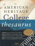 The American Heritage College Thesaurus