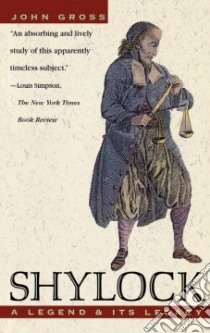 Shylock libro in lingua di Gross John J.