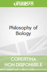 Philosophy of Biology