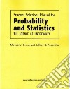 Probability and Statistics libro str