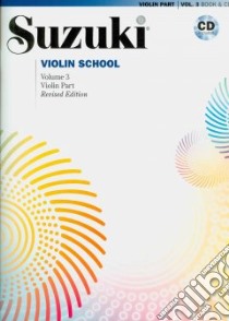 Suzuki Violin School libro in lingua di Suzuki Shinichi (COP)