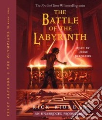 The Battle of the Labyrinth (CD Audiobook) libro in lingua di Riordan Rick, Bernstein Jesse (NRT)