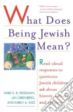 What Does Being Jewish Mean?