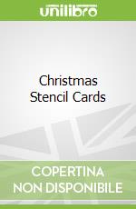 Christmas Stencil Cards