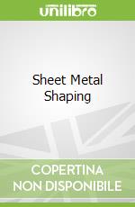 Sheet Metal Shaping libro str