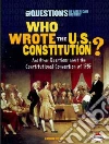 Who Wrote the U.S. Constitution? libro str