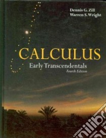 Calculus libro in lingua di Zill Dennis G., Wright Warren S.