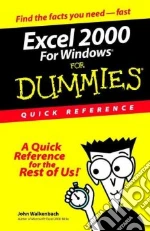 Excel 2000 for Windows for Dummies