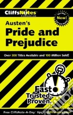 Cliffsnotes Austen's Pride and Prejudice
