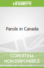 Parole in Canada libro str