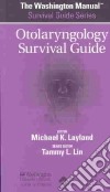 The Washington Manual Otolaryngology Survival Guide libro str