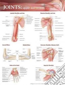 Joints: Upper Extremities Anatomical Chart libro in lingua di Anatomical Chart Company (COR)