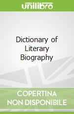 Dictionary of Literary Biography