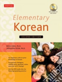 Elementary Korean libro in lingua di King Ross Ph.D., Yeon Jaehoon Ph.D.