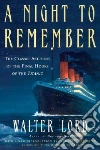 A Night To Remember libro str