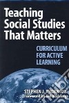 Teaching Social Studies That Matters libro str