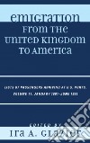 Emigration from the United Kingdom to America libro str