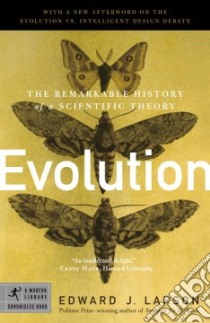 Evolution libro in lingua di Larson Edward J.