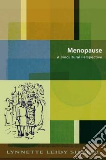 Menopause libro in lingua di Sievert Lynnette Leidy