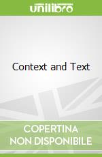 Context and Text