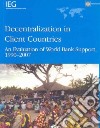 Decentralization in Client Countries libro str