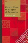 Number Theory in the Spirit of Ramanujan libro str