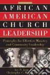 African American Church Leadership libro str