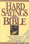 Hard Sayings of the Bible libro str