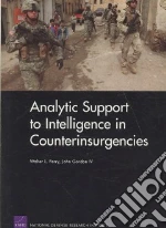 Analytic Support To Intelligence In Counterinsurgencies