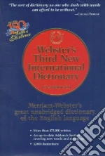 Webster's Third New International Dictionary