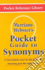 Merriam-Webster's Pocket Guide to Synonyms