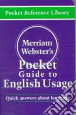 Merriam-Webster's Pocket Guide to English Usage