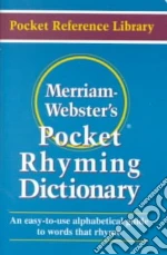 Merriam-Webster's Pocket Rhyming Dictionary