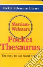 Merriam-Webster's Pocket Thesaurus