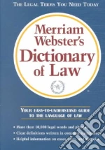 Merriam-Webster's Dictionary of Law