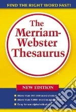 The Merriam-webster Thesaurus