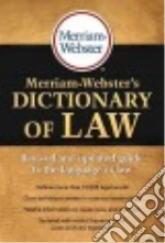 Merriam-Webster's Dictionary of Law