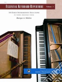 Essential Keyboard Repertoire libro in lingua di Olson Lynn Freeman (EDT)