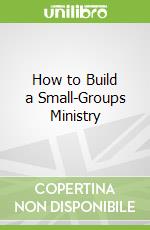 How to Build a Small-Groups Ministry