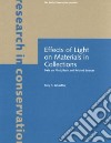 Effects of Light on Materials in Collections libro str