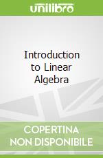Introduction to Linear Algebra libro str