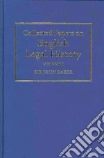 Collected Papers on English Legal History